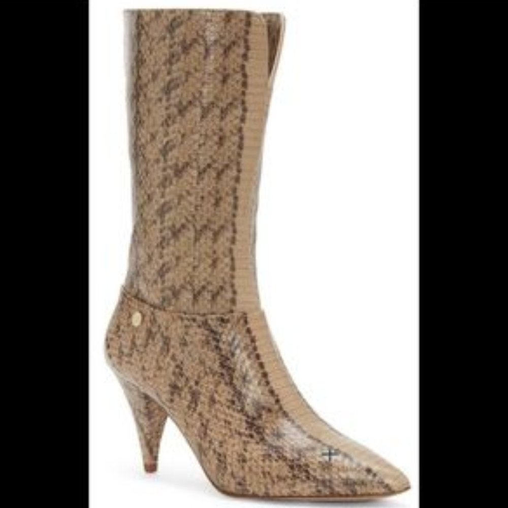Louise et Cie Mid-Calf Winslow Leather Boot Size 7